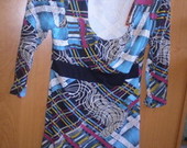 nauja su etikete melyna vasarine suknyte :)