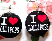 i love lollipops juodi 