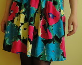 vasarinis geletas sijonas