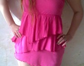 nauja rožinė suknutė - tunika