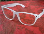 Wayfarer nauji balti akiniai
