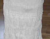 ilgas baltas sijonas