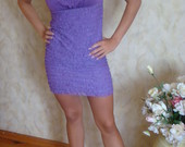 Nauja.Trumpa suknelė violetinė