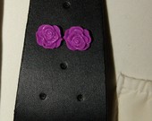 auskarai rožytės prie ausies