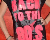 Marškinėliai "BACK TO THE 80's"