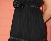 Wholesale dress juoda suknelė