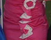 Ryški rožinė suknutė