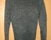 ilgu kaklu labai siltas megztinis