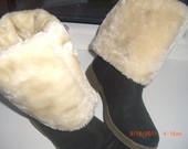 Žieminiai juodi batai