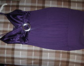 violetine suknelė