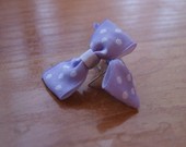 auskarai kaspinėliai violetiniai
