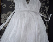 Balta vasariška suknelė 