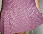 violetinis mini sijonas