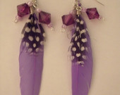 violetinės plunksnytės