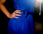 mėlyna suknytė