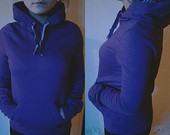 violetinis džemperis