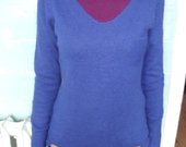 angorinis megztinukas su dirželiu