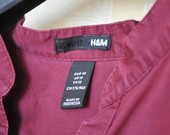 Purpurinė H&M tunika/ ilgi marškiniai.
