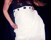 Balta, elegantiska suknele :)