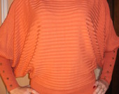 oranžinis megztinis