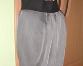 TIK 30lt!!!Naujas Zara pilkas sijonas