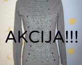 AKCIJA!!! 45LT Naujas gražus pilkas megztinis