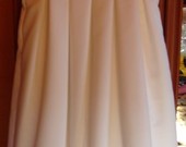 Balta atlasine krikstynu suknele