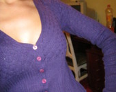 Violetinis megztinukas