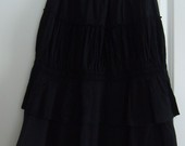 juodas ilgas sijonas