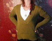 Samanų spalvos megztinis 