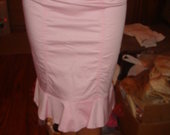 rožinis sijonas