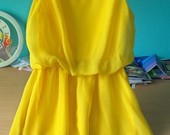 Ryški, geltona suknelė!