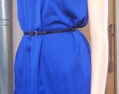 Mėlyna/indigo suknelė