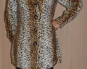 Madingas leopardinis paltukas (yra ir sijonas)