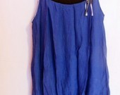 moteriška mėlyna suknelė