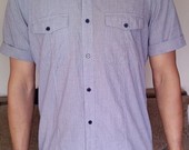 Vyriški trumpomis rankovėmis marškiniai