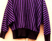 Vintažinis dryžuotas megztinis