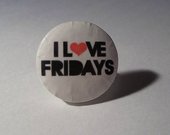 „I Love Fridays“ žiedas