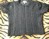 juoda mini megztinuke