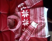 Moteriškas "Kalėdinis", šiltas džemperis