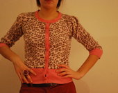 Leopard print megztinis