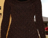 Tamprus rudas megztinukas