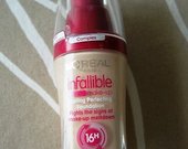 l'oreal infallible lasting perfecting pudra