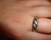 sidabrinis žiedas