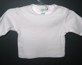 Rožiniai marškinėliai kūdikėliui