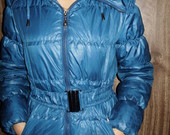 Šilta mėlyna striukė,paltas