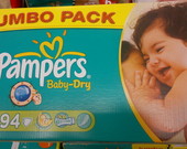 Sauskelnės Pampers Baby dry 