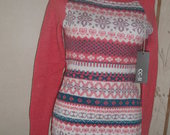 Aukstu kaklu,ilgas megztinis