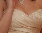 Vestuvinė suknelė dramblio kaulo spalvos 