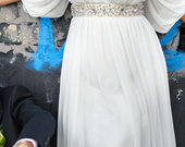 Graikisko styliaus vestuvine suknele